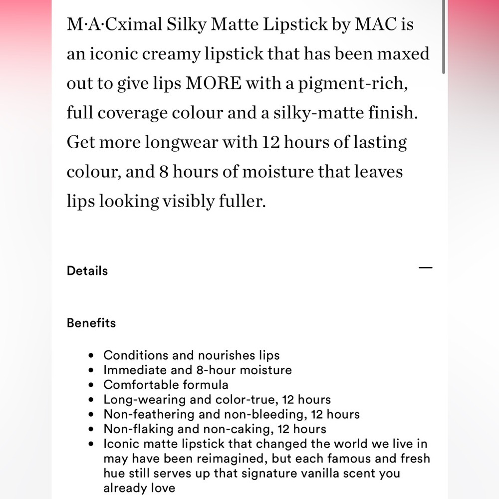 MAC ‘Bare M.A.Cximal’ M·A·Cximal Silky Matte Lipstick - Picture 8 of 9